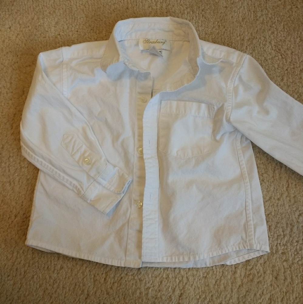 Toddler boys dress shirt